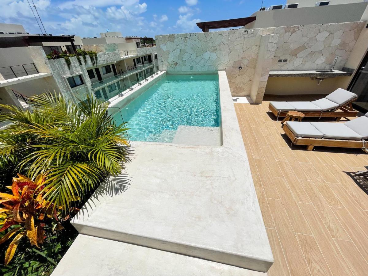 Apartment And Penthouse Blue Luxury Kukulkan Tulum Kültér fotó