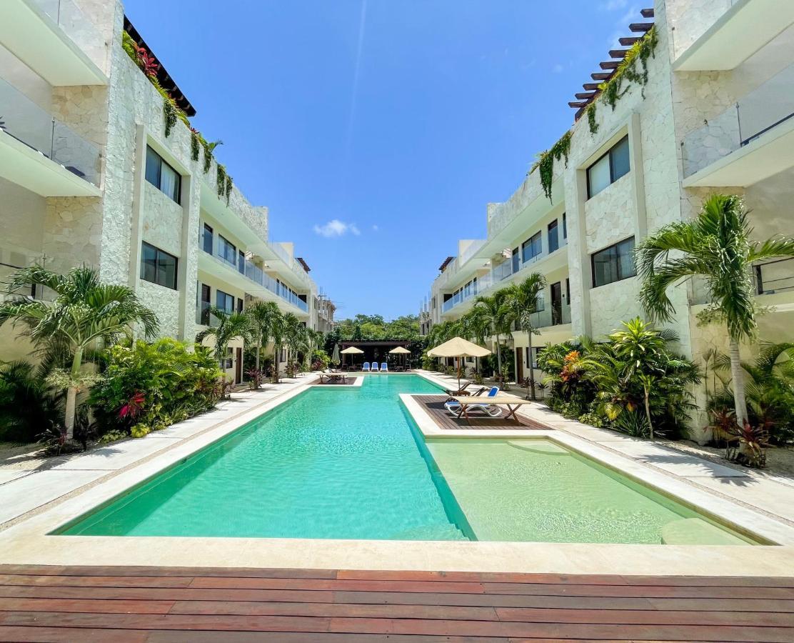 Apartment And Penthouse Blue Luxury Kukulkan Tulum Kültér fotó