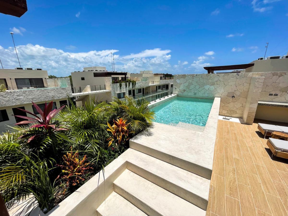 Apartment And Penthouse Blue Luxury Kukulkan Tulum Kültér fotó