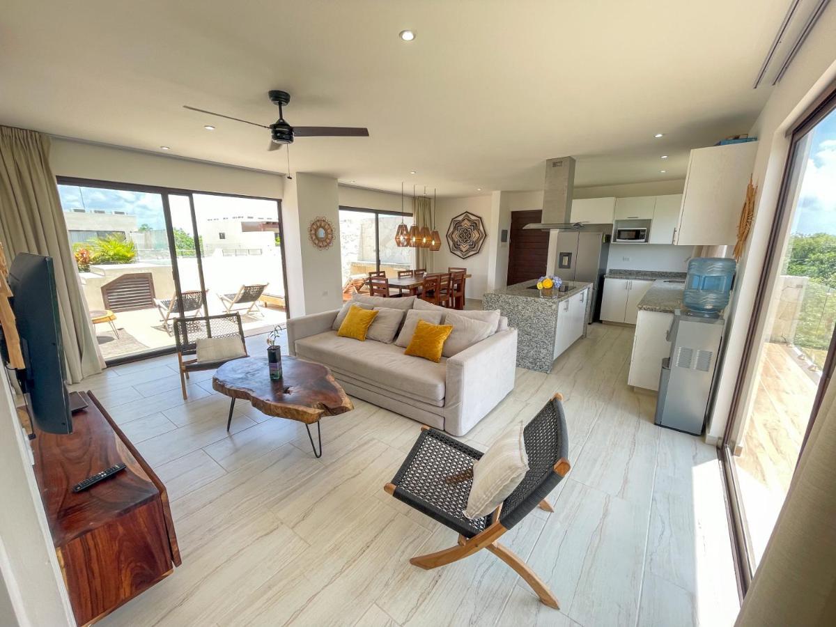 Apartment And Penthouse Blue Luxury Kukulkan Tulum Kültér fotó